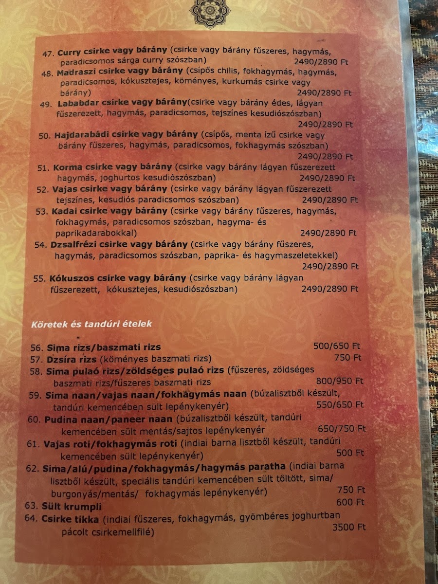 Menu Eur Indiai Restaurant-3