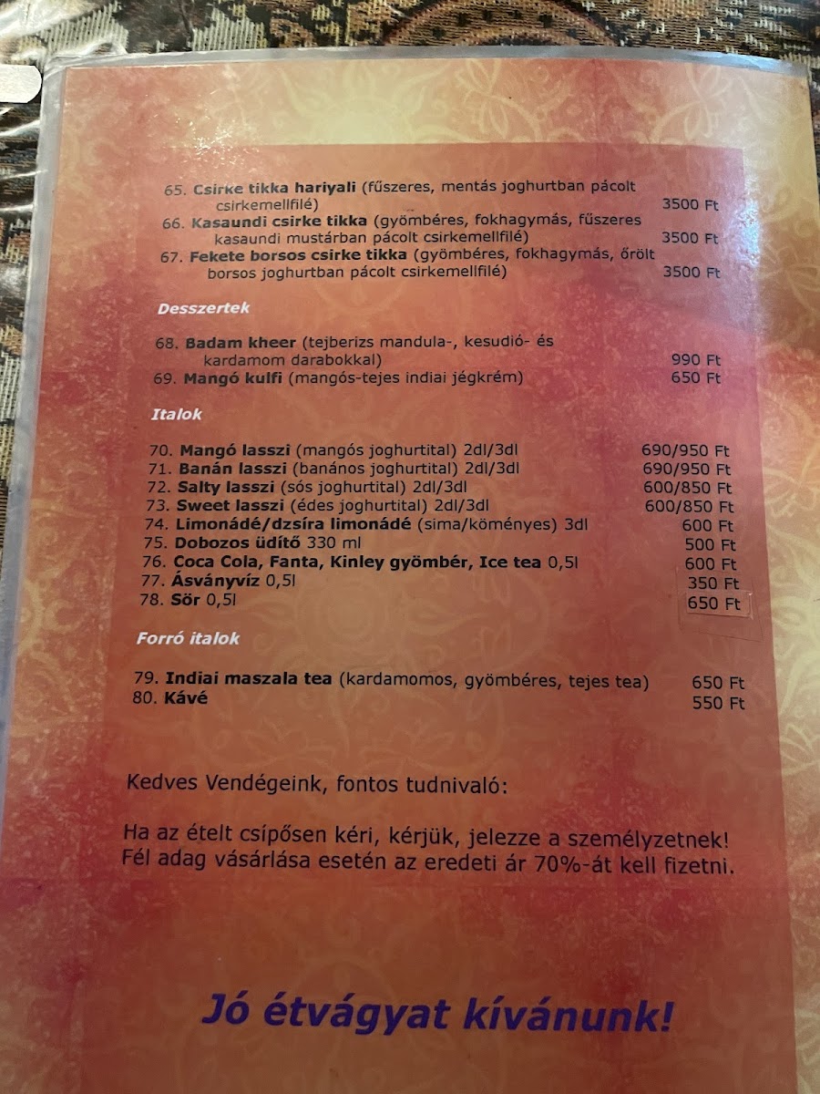 Menu Eur Indiai Restaurant-4
